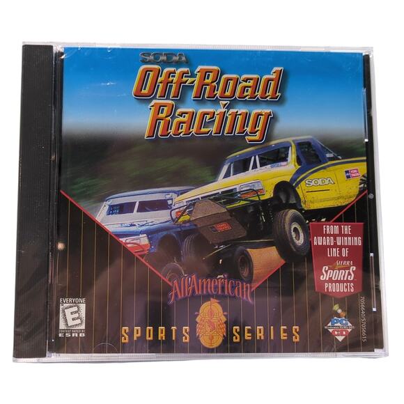 SODA Off-Road Racing PC CD 1998 Video Game Brand New Sealed All American Sports - Picture 1 of 2